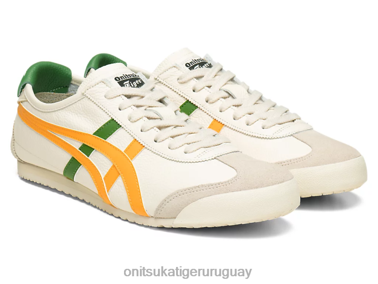 Onitsuka Tiger México 66 unisexo J06BX132 crema/cítricos zapatos