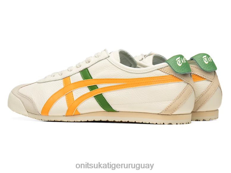 Onitsuka Tiger México 66 unisexo J06BX132 crema/cítricos zapatos