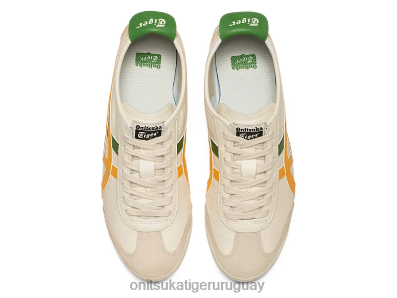 Onitsuka Tiger México 66 unisexo J06BX132 crema/cítricos zapatos
