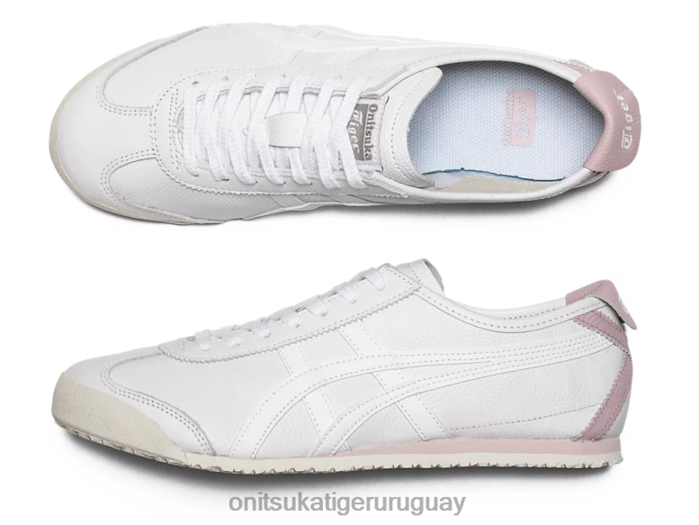 Onitsuka Tiger México 66 unisexo J06BX133 blanco zapatos