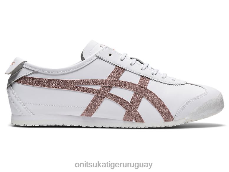 Onitsuka Tiger México 66 unisexo J06BX165 blanco/oro rosa zapatos