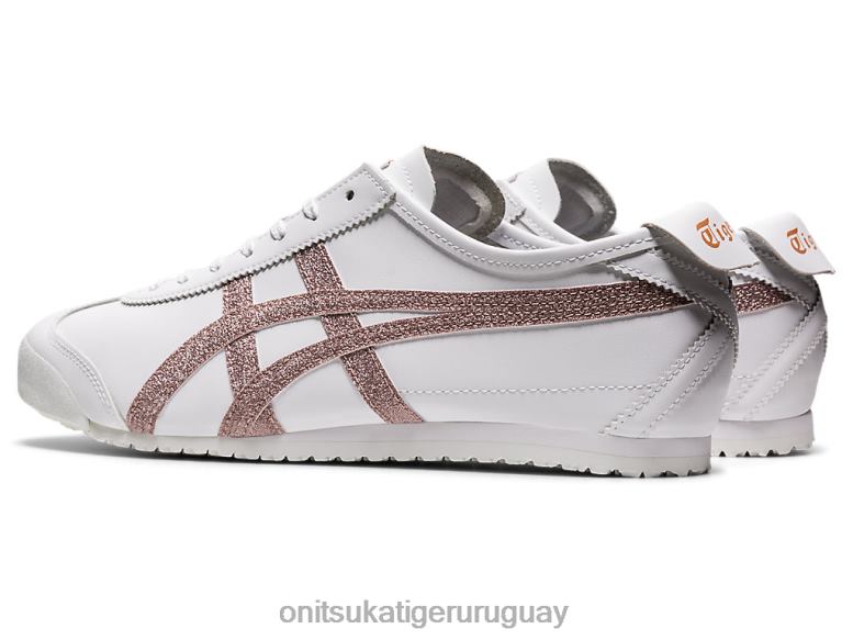 Onitsuka Tiger México 66 unisexo J06BX165 blanco/oro rosa zapatos