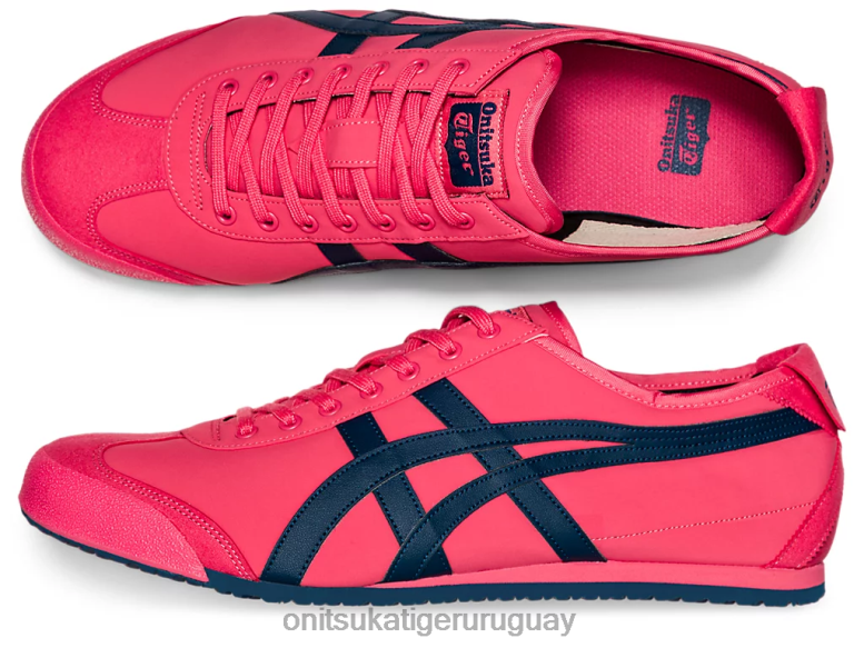 Onitsuka Tiger México 66 unisexo J06BX228 camafeo rosa/azul mako zapatos