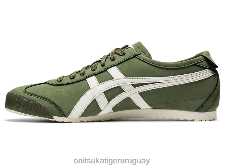 Onitsuka Tiger México 66 unisexo J06BX260 verde manto/crema zapatos