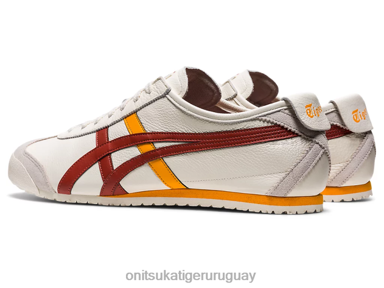 Onitsuka Tiger México 66 unisexo J06BX261 café con leche de crema/especias zapatos