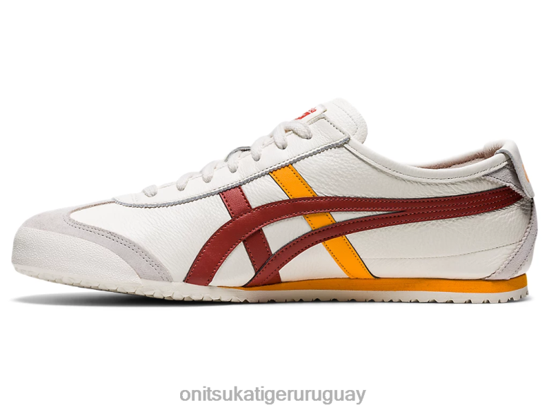 Onitsuka Tiger México 66 unisexo J06BX261 café con leche de crema/especias zapatos