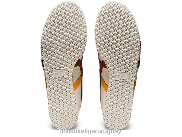 Onitsuka Tiger México 66 unisexo J06BX261 café con leche de crema/especias zapatos