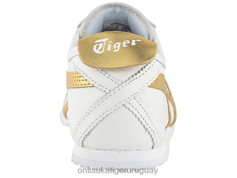 Onitsuka Tiger México 66 unisexo J06BX352 Oro blanco zapatos