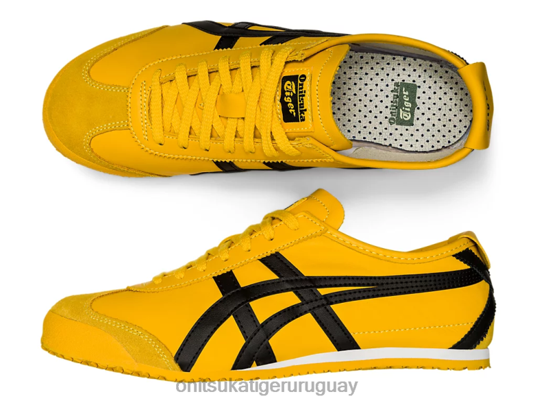 Onitsuka Tiger México 66 unisexo J06BX358 amarillo/negro zapatos
