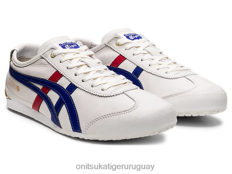 Onitsuka Tiger México 66 unisexo J06BX363 blanco/azul oscuro zapatos