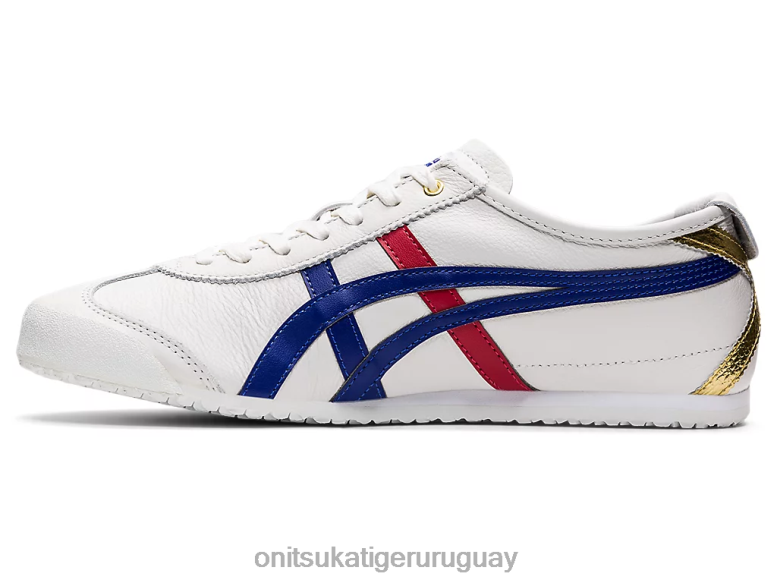 Onitsuka Tiger México 66 unisexo J06BX363 blanco/azul oscuro zapatos