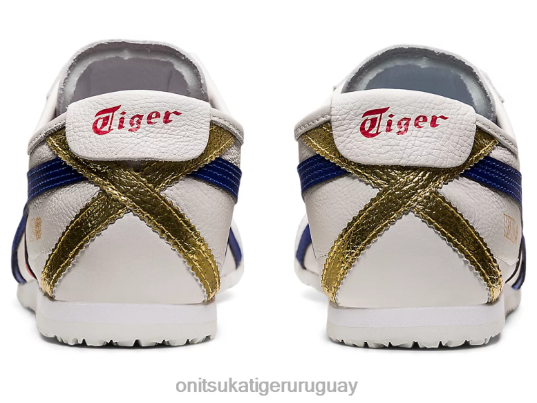 Onitsuka Tiger México 66 unisexo J06BX363 blanco/azul oscuro zapatos