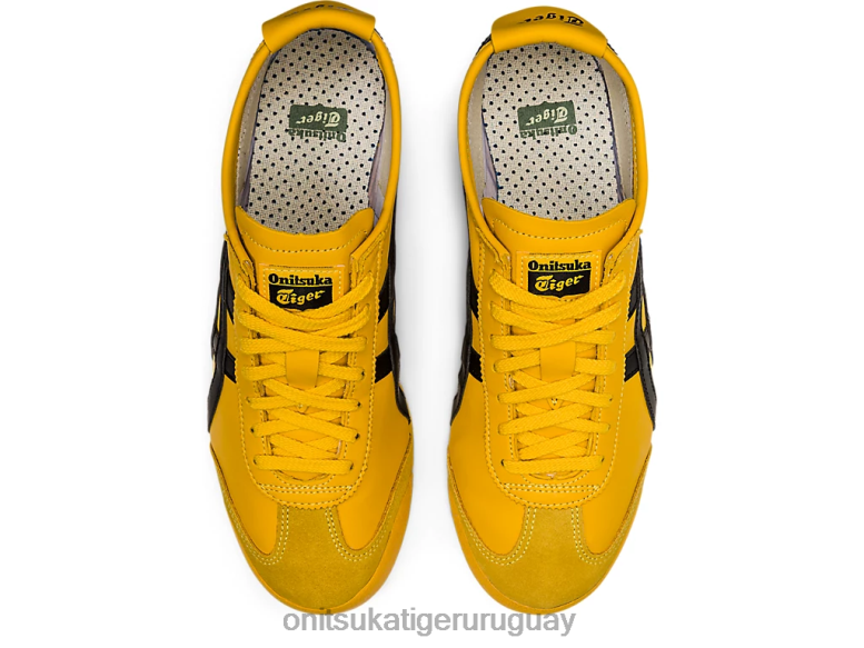 Onitsuka Tiger México 66 unisexo J06BX43 amarillo/negro zapatos