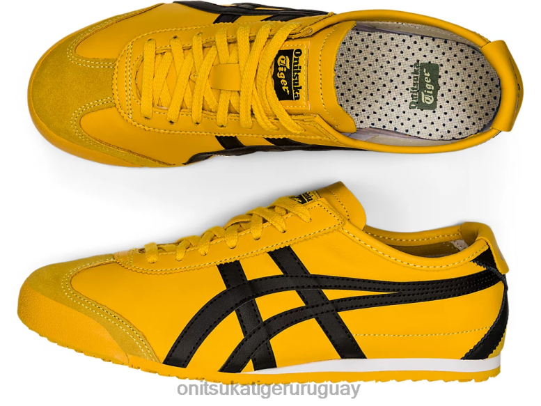 Onitsuka Tiger México 66 unisexo J06BX43 amarillo/negro zapatos