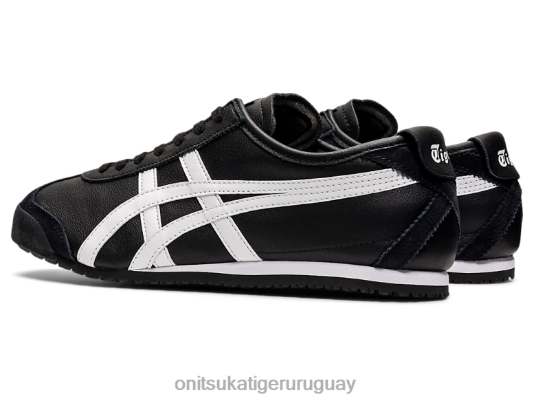 Onitsuka Tiger México 66 unisexo J06BX46 blanco negro zapatos