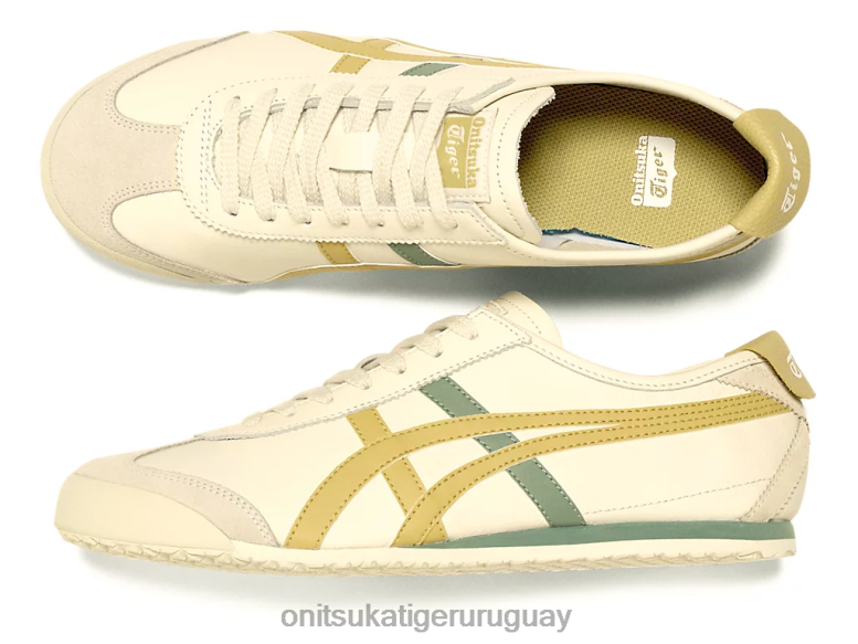 Onitsuka Tiger México 66 unisexo J06BX54 crema/marrón mineral zapatos