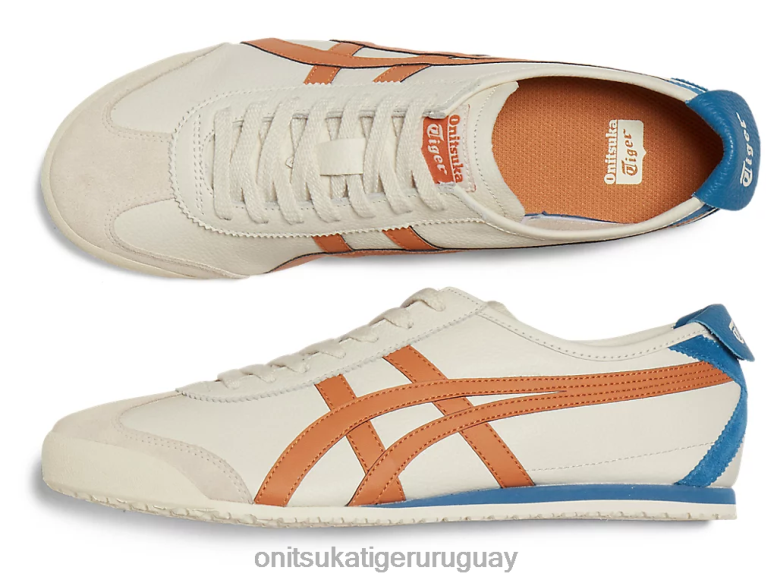 Onitsuka Tiger México 66 unisexo J06BX55 crema/naranja óxido zapatos