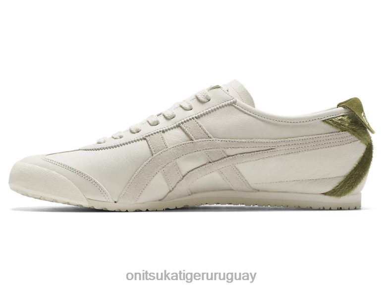 Onitsuka Tiger México 66 unisexo J06BX66 crema/verde bronce zapatos