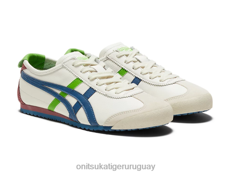 Onitsuka Tiger México 66 unisexo J06BX85 crema/azul mako zapatos