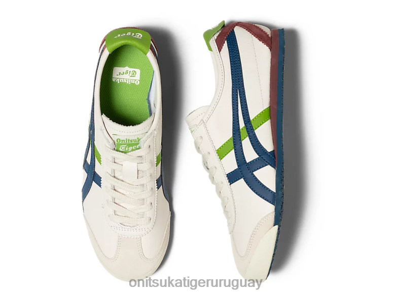 Onitsuka Tiger México 66 unisexo J06BX85 crema/azul mako zapatos
