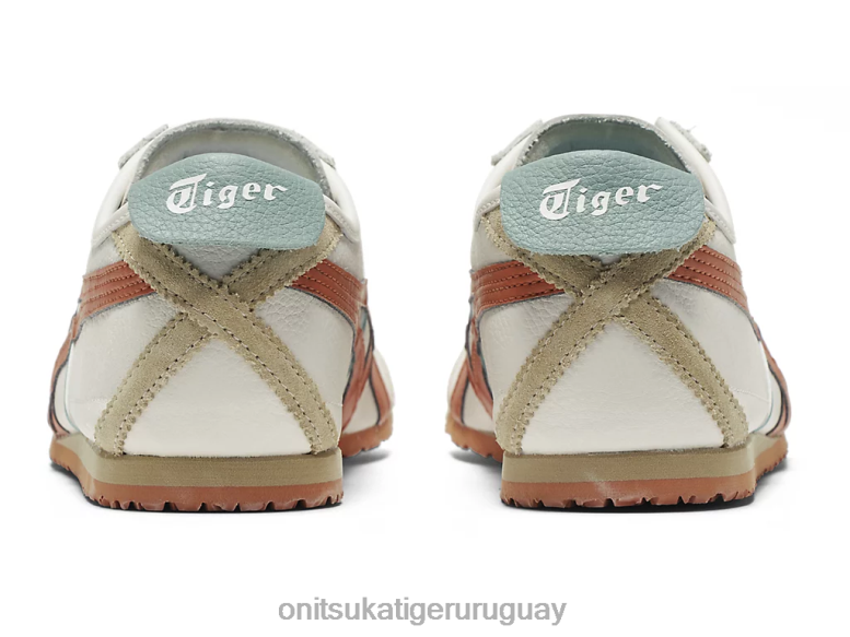 Onitsuka Tiger México 66 unisexo J06BX86 crema/naranja picante zapatos