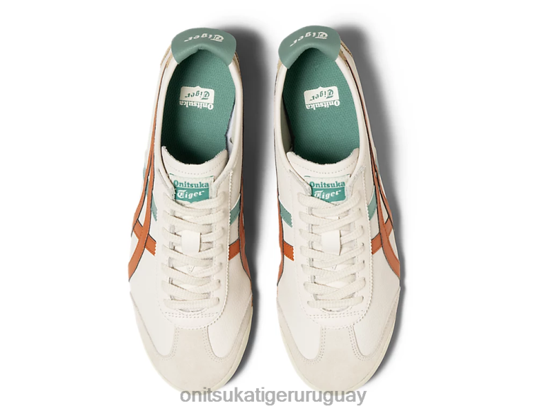 Onitsuka Tiger México 66 unisexo J06BX86 crema/naranja picante zapatos