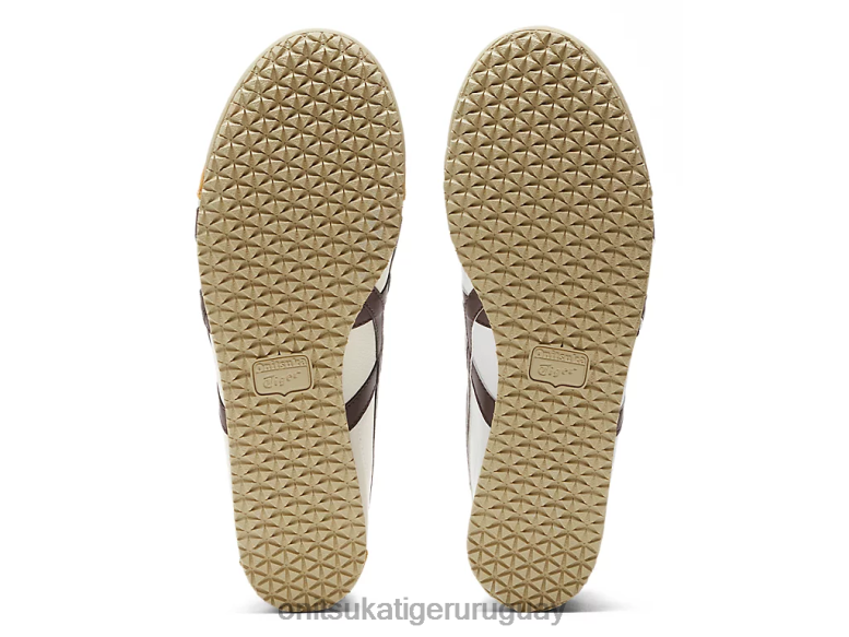 Onitsuka Tiger México 66 unisexo J06BX88 crema/marrón regaliz zapatos