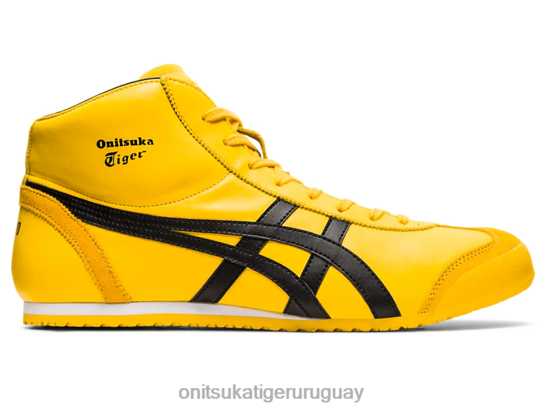 Onitsuka Tiger México medio corredor unisexo J06BX276 tai chi amarillo/negro zapatos