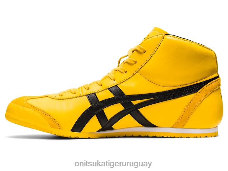 Onitsuka Tiger México medio corredor unisexo J06BX276 tai chi amarillo/negro zapatos