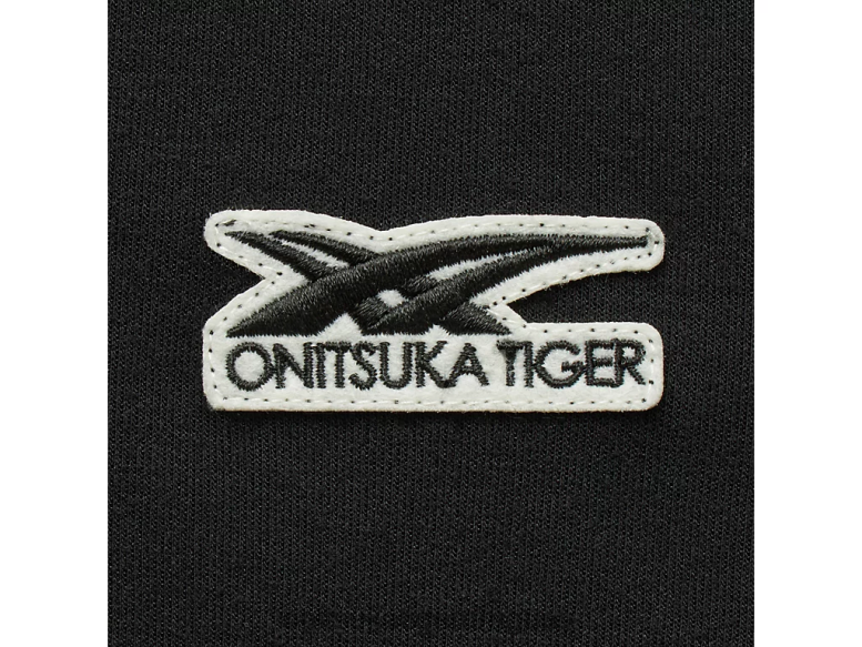 Onitsuka Tiger Top de manga larga unisexo J06BX475 negro ropa
