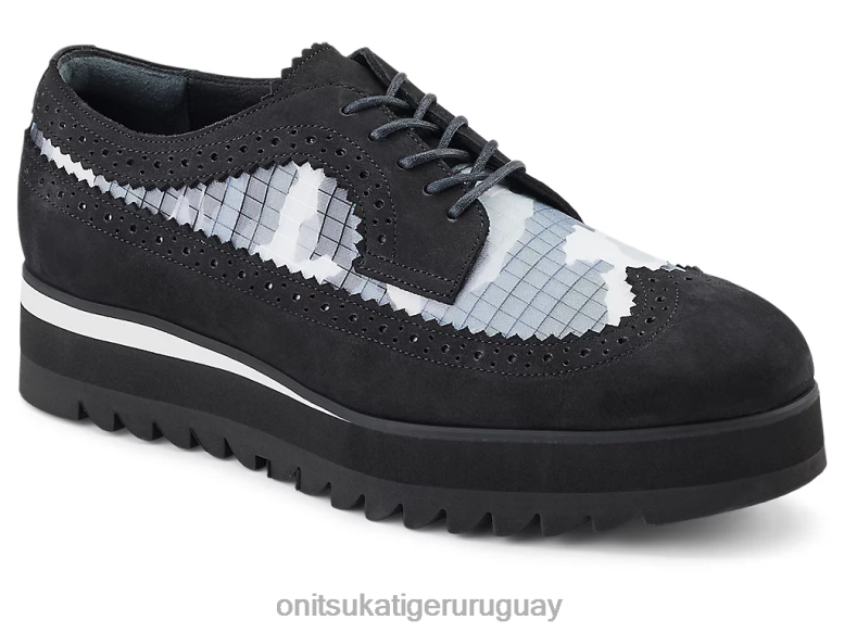 Onitsuka Tiger acento irlandés mujer J06BX538 negro zapatos