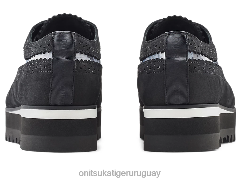 Onitsuka Tiger acento irlandés mujer J06BX538 negro zapatos