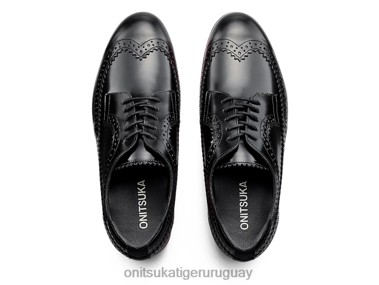 Onitsuka Tiger acento irlandés mujer J06BX539 negro/rojo clásico zapatos