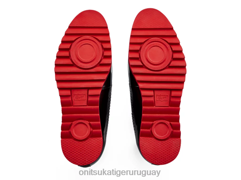 Onitsuka Tiger acento irlandés mujer J06BX539 negro/rojo clásico zapatos