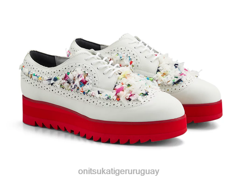 Onitsuka Tiger acento irlandés mujer J06BX543 blanco zapatos