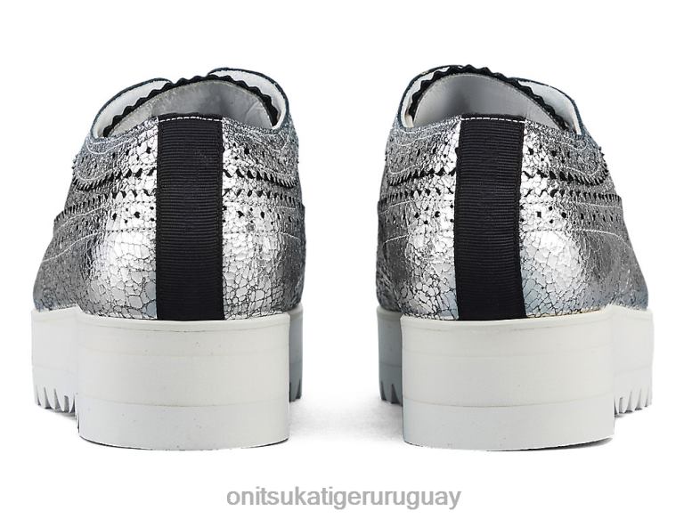 Onitsuka Tiger acento irlandés mujer J06BX566 plata zapatos