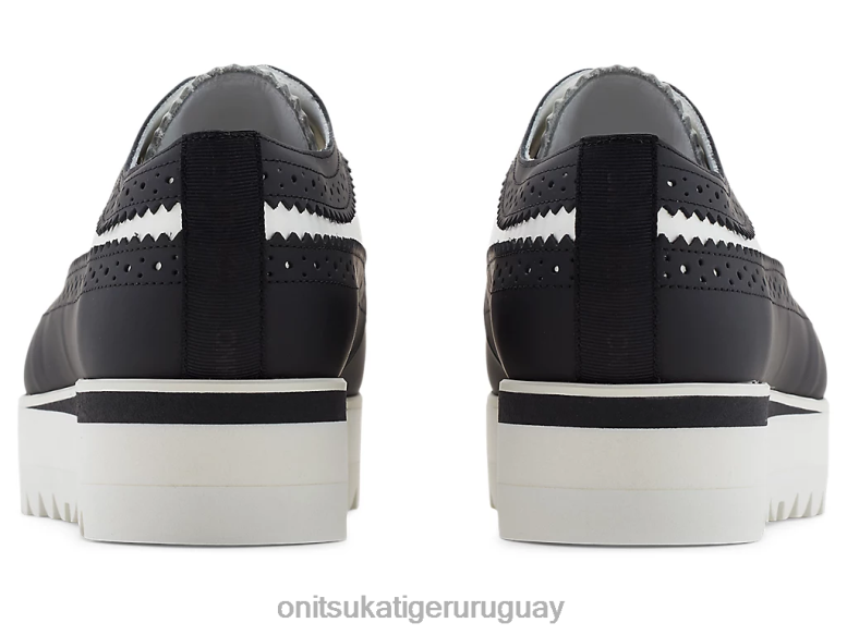 Onitsuka Tiger acento irlandés mujer J06BX577 blanco negro zapatos