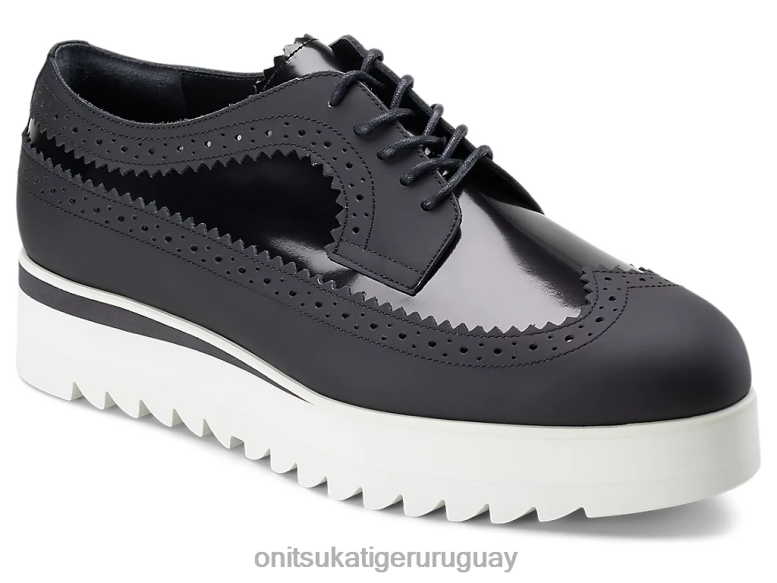 Onitsuka Tiger acento irlandés mujer J06BX578 negro zapatos