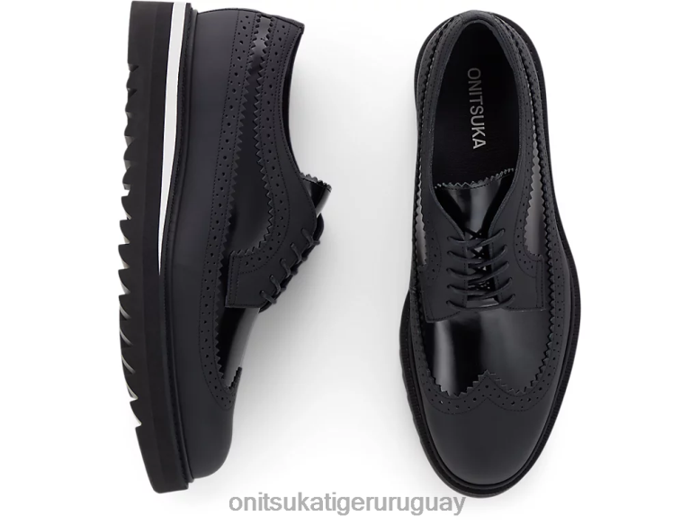 Onitsuka Tiger acento irlandés unisexo J06BX211 negro zapatos