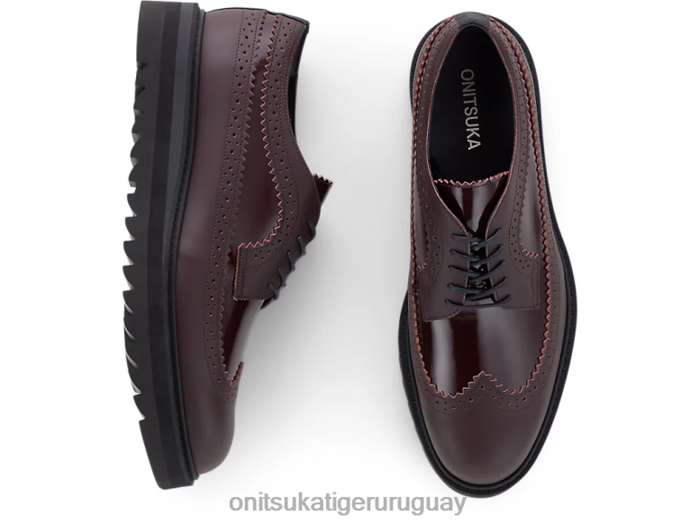 Onitsuka Tiger acento irlandés unisexo J06BX217 borgoña zapatos
