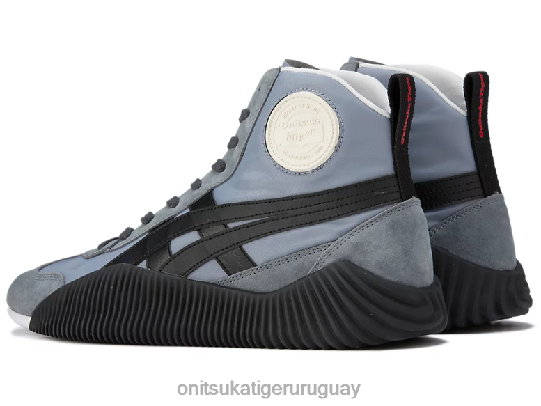 Onitsuka Tiger acromont mt unisexo J06BX252 chapa de roca/negro zapatos