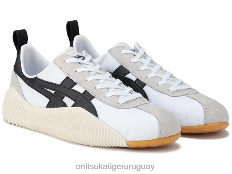 Onitsuka Tiger acromont unisexo J06BX240 blanco negro zapatos