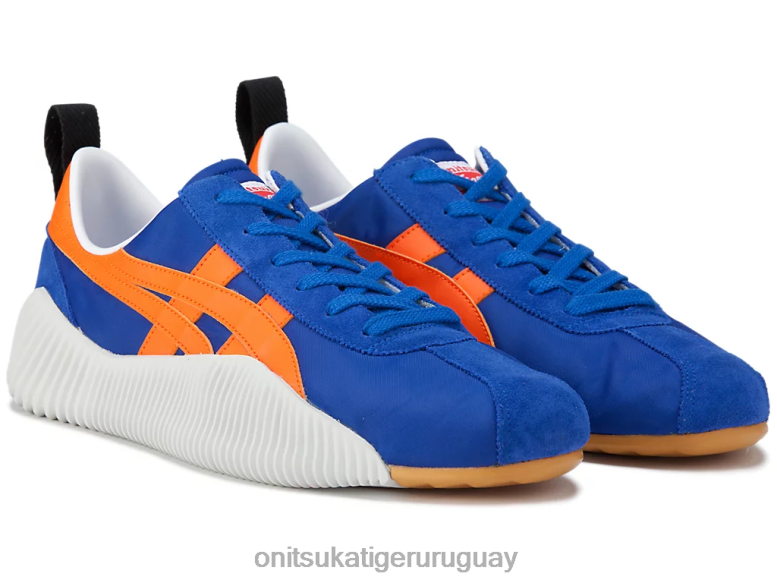 Onitsuka Tiger acromont unisexo J06BX243 atún azul/habanero zapatos