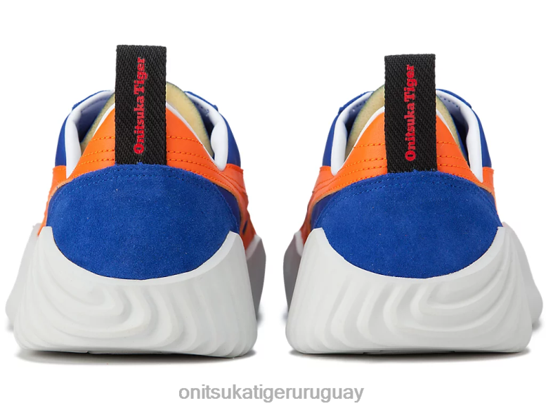Onitsuka Tiger acromont unisexo J06BX243 atún azul/habanero zapatos