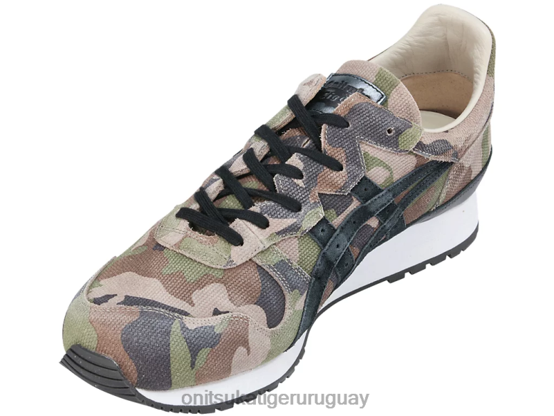 Onitsuka Tiger aliado de lujo unisexo J06BX137 verde cazador/negro zapatos