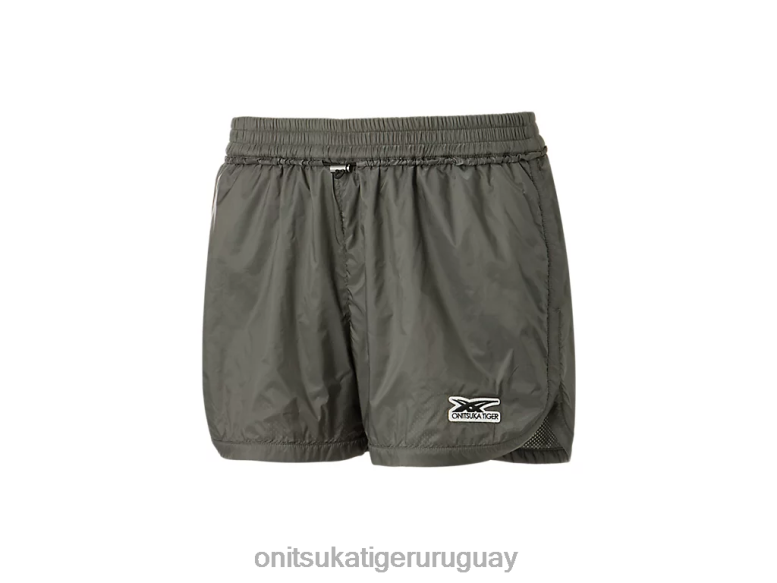 Onitsuka Tiger bermudas unisexo J06BX472 gris oscuro ropa