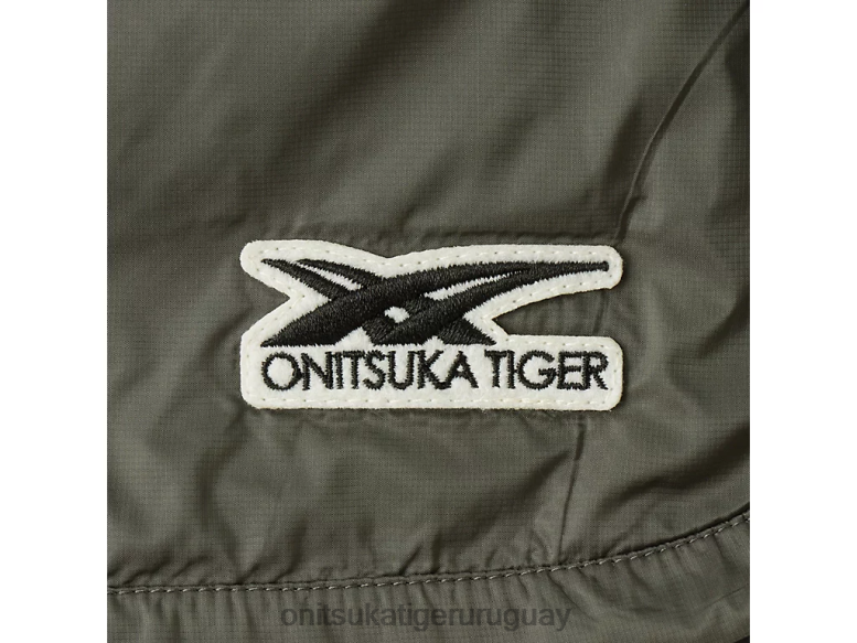 Onitsuka Tiger bermudas unisexo J06BX472 gris oscuro ropa