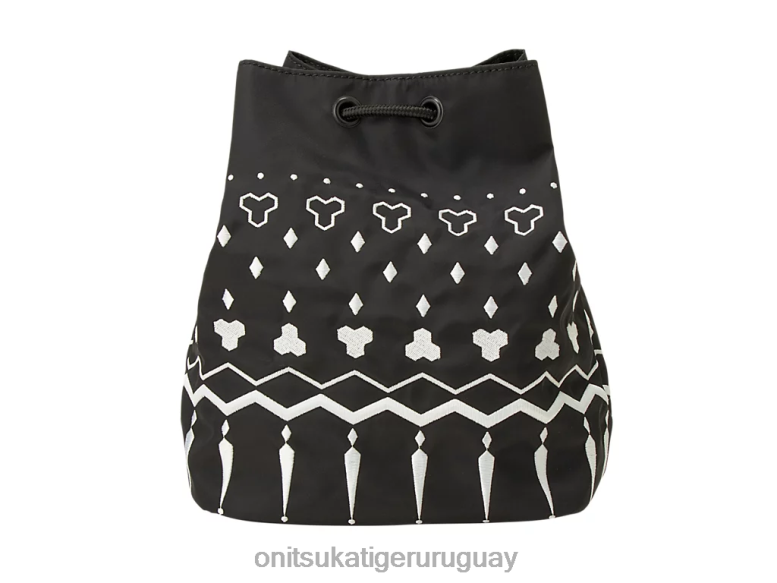 Onitsuka Tiger bolsa con cordón mujer J06BX517 negro accesorios