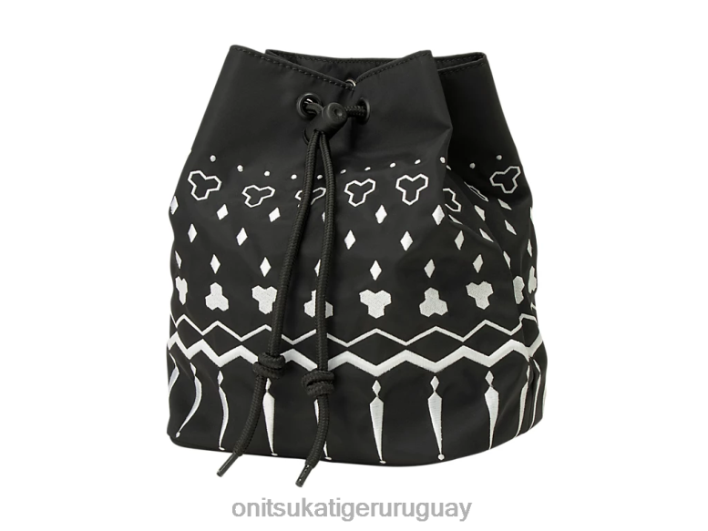 Onitsuka Tiger bolsa con cordón mujer J06BX517 negro accesorios