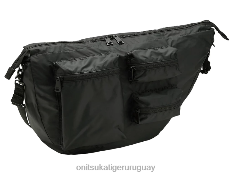 Onitsuka Tiger bolsa de hombro hombres J06BX483 negro accesorios